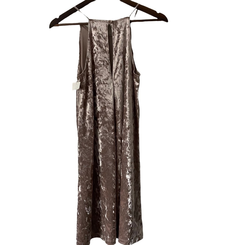 The Vanity Room Crushed Velvet Dress - Picture 4 of 5